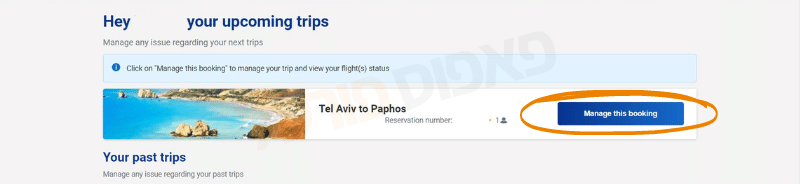 שלב 2 בצ'ק אין של ריינאייר