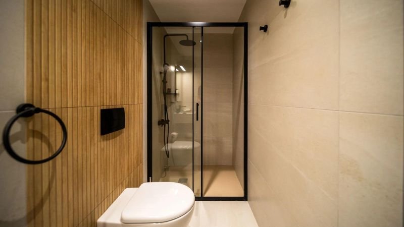 waterside sea view apartments bathroom