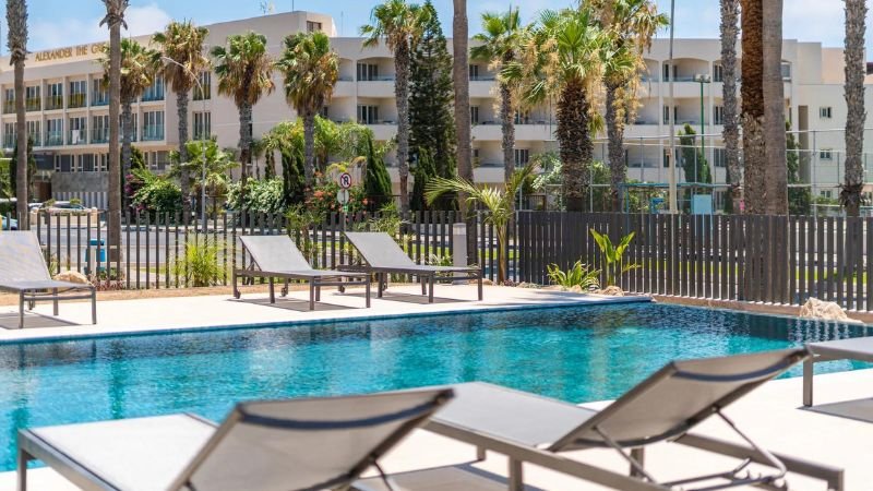 waterside sea view apartments pool
